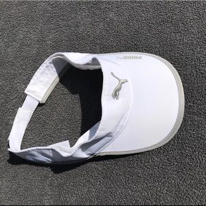 Puma white visor